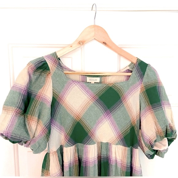 Penny Lane Plaid Dress Roolee size Small, Like New! - Picture 4 of 10